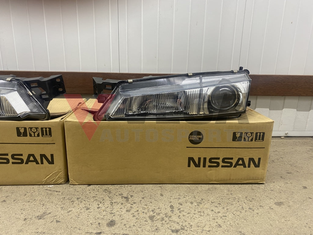 Headlight Housing Set (Rhs & Lhs) To Suit Nissan Silvia S14 Series 2 **discontinued Stock**