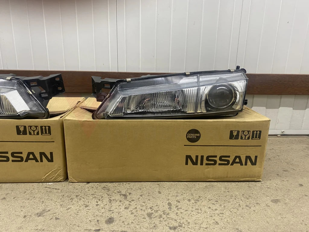 Headlight Housing Set (Rhs & Lhs) To Suit Nissan Silvia S14 Series 2 **discontinued Stock**