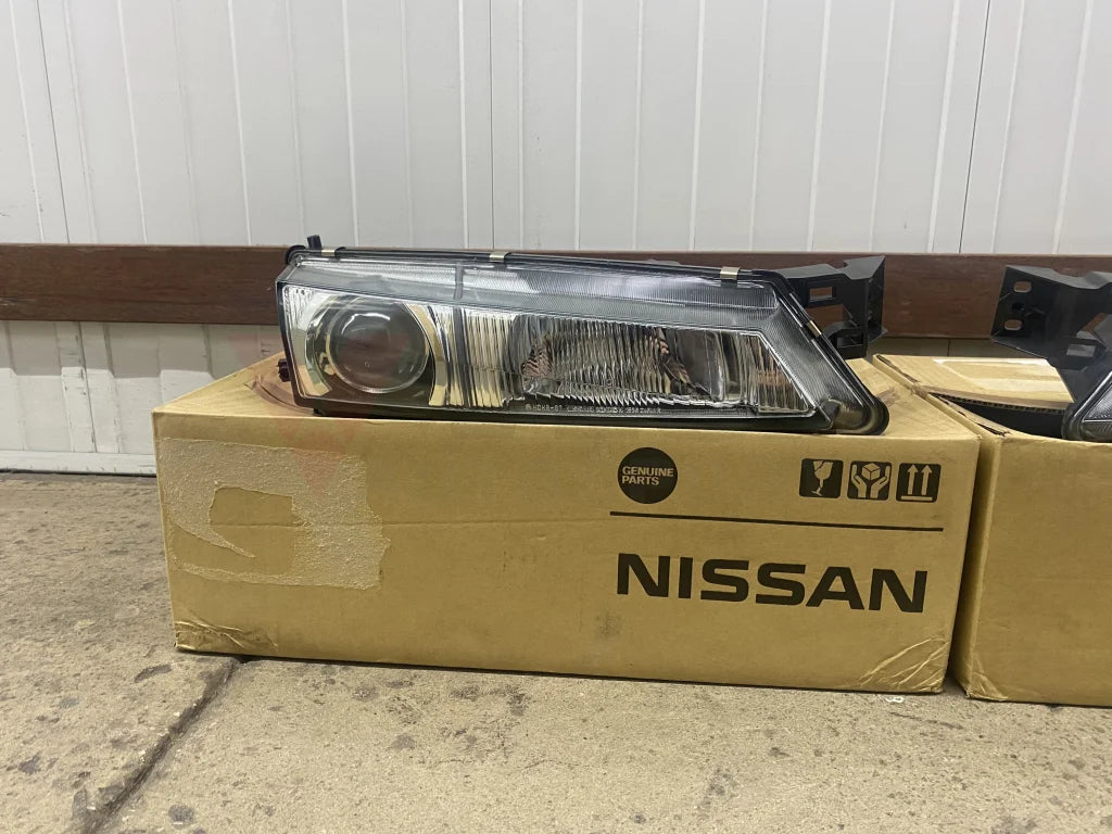 Headlight Housing Set (Rhs & Lhs) To Suit Nissan Silvia S14 Series 2 **discontinued Stock**