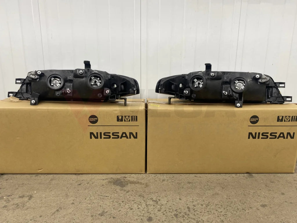 Headlight Housing Set (Rhs & Lhs) To Suit Nissan Skyline R33 Gts-T Series 1 Electrical