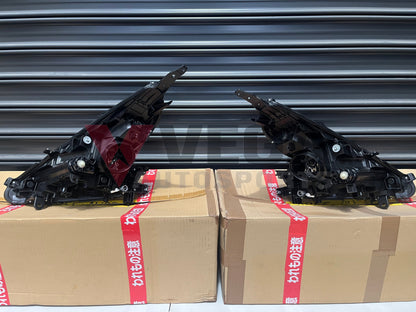 Headlight Housings (Rhs & Lhs) To Suit Nissan 370Z Z34 Nismo 2015 + 26025 - 6Ga0A / 26075 - 6Ga0A