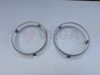 Headlight Retaining Ring (2-piece) to suit Datsun 510 520 610 620 - Vega Autosports