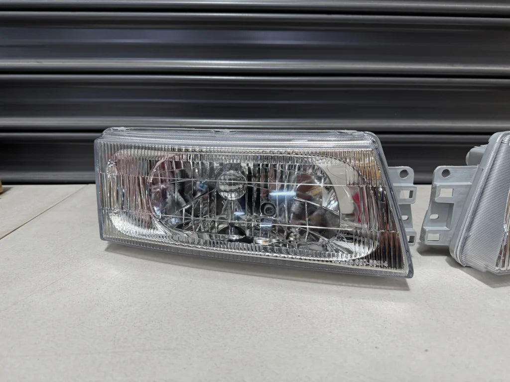 Headlight Set (Aftermarket) RHS & LHS to suit Mitsubishi Lancer Evolution 5 / 6 / 6.5 CP9A - Electrical
