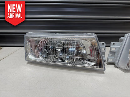 Headlight Set (Aftermarket) RHS & LHS to suit Mitsubishi Lancer Evolution 5 / 6 / 6.5 CP9A - Electrical