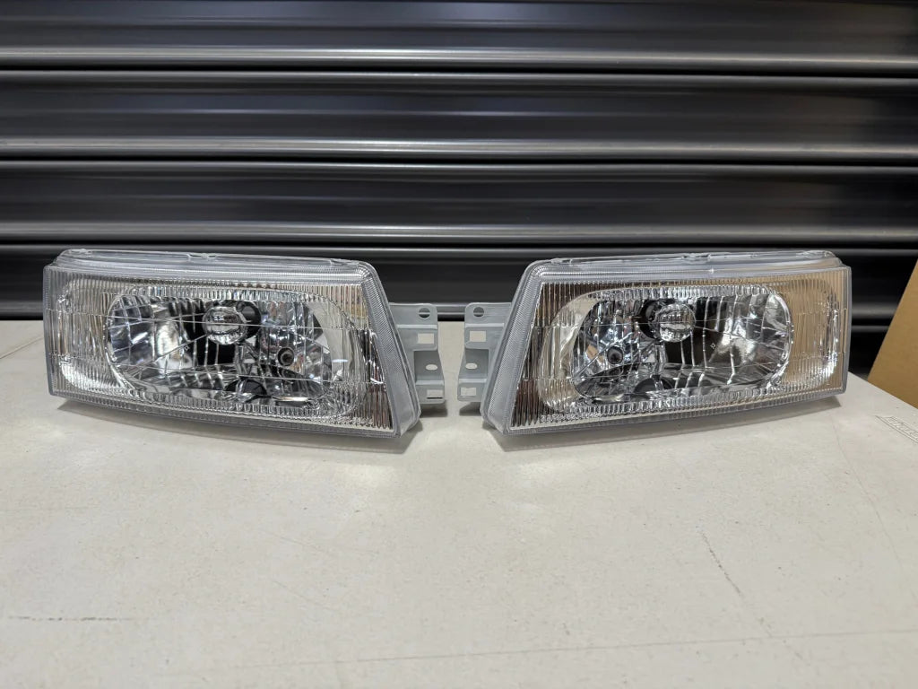 Headlight Set (Aftermarket) RHS & LHS to suit Mitsubishi Lancer Evolution 5 / 6 / 6.5 CP9A - Electrical