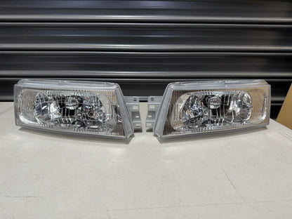 Headlight Set (Aftermarket) RHS & LHS to suit Mitsubishi Lancer Evolution 5 / 6 / 6.5 CP9A - Electrical