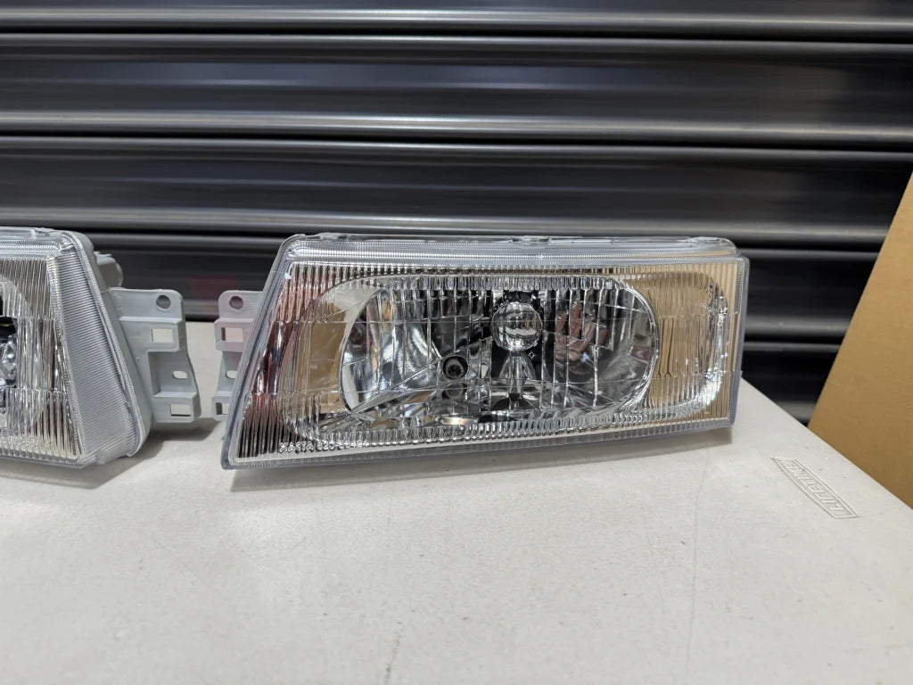 Headlight Set (Aftermarket) RHS & LHS to suit Mitsubishi Lancer Evolution 5 / 6 / 6.5 CP9A - Electrical