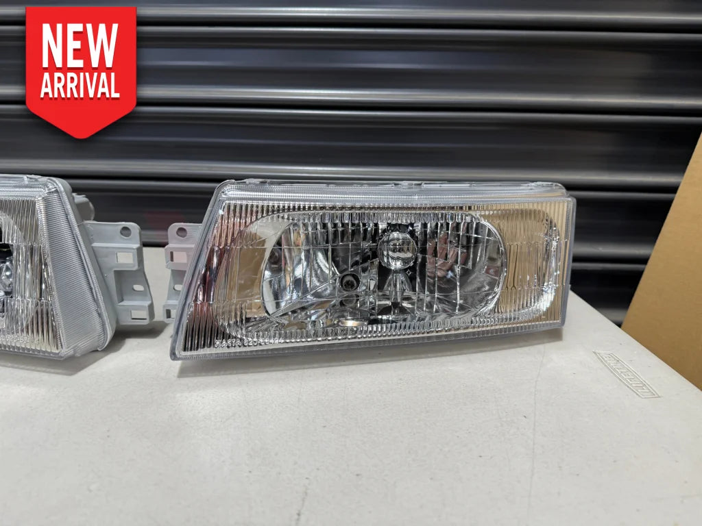 Headlight Set (Aftermarket) RHS & LHS to suit Mitsubishi Lancer Evolution 5 / 6 / 6.5 CP9A - Electrical