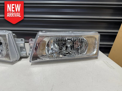 Headlight Set (Aftermarket) RHS & LHS to suit Mitsubishi Lancer Evolution 5 / 6 / 6.5 CP9A - Electrical