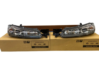 Headlight Set Rhs & Lhs (Adm Halogen) To Suit Nissan Silvia S15 26010-85F86 / 26060-85F86 Electrical