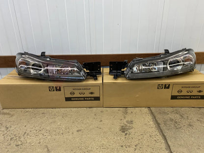 Headlight Set Rhs & Lhs (Adm Halogen) To Suit Nissan Silvia S15 26010-85F86 / 26060-85F86 Electrical