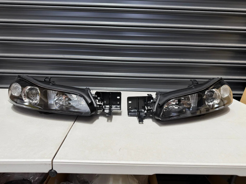 Headlight Set RHS & LHS (Aftermarket)(JDM Halogen) to suit Nissan Silvia S15 26010-85F27 / 26060-85F27 - Electrical