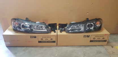 Headlight Set RHS & LHS (JDM Halogen) to suit Nissan Silvia S15 - Vega Autosports