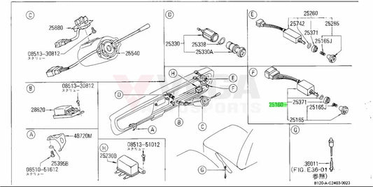 Headlight Switch To Suit Datsun 1200 Sunny Truck 25160 - H1100 Electrical