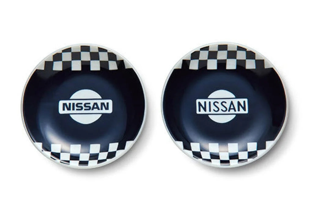 Heritage Small Plate Set (2-Piece) Kwa6A-00T50 Genuine Nissan Merchandise