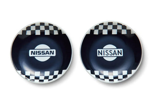 Heritage Small Plate Set (2-Piece) Kwa6A-00T50 Genuine Nissan Merchandise