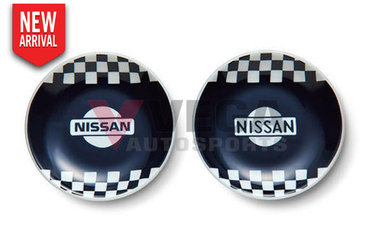 Heritage Small Plate Set (2-Piece) Kwa6A-00T50 Genuine Nissan Merchandise