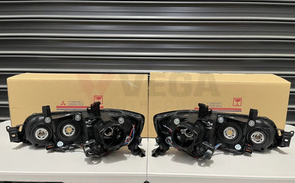 Hid Headlight Housing Set (Rhs & Lhs) To Suit Mitsubishi Lancer Evolution 8 Mr Ct9A 8301B718 /