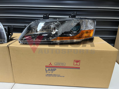 Hid Headlight Housing Set Rhs & Lhs To Suit Mitsubishi Lancer Evolution 9 Mr 8301B723 / 8301B724