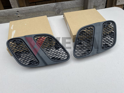 Hood Grille Set Rhs / Lhs To Suit Subaru Impreza Wrx Gc8 1997 2001 Exterior