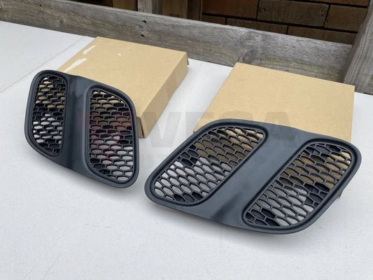 Hood Grille Set Rhs / Lhs To Suit Subaru Impreza Wrx Gc8 1997 2001 Exterior