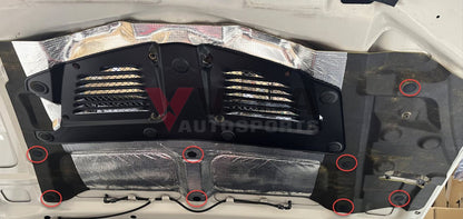 Hood Insulator Fitting Kit (8 Piece) To Suit Mitsubishi Lancer Evolution 5 / 6 6.5 Cp9A Mu481187