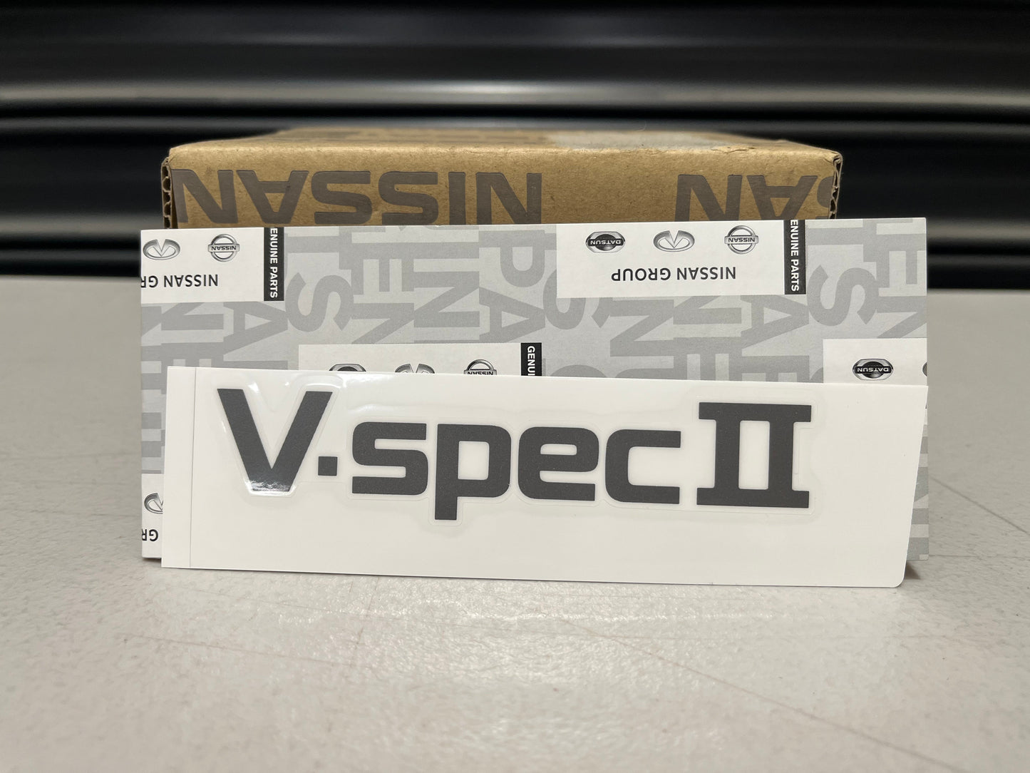 Decal V-Spec Ii Boot Lid To Suit Nissan Skyline R32 Gtr 2 Emblems Badges And Decals