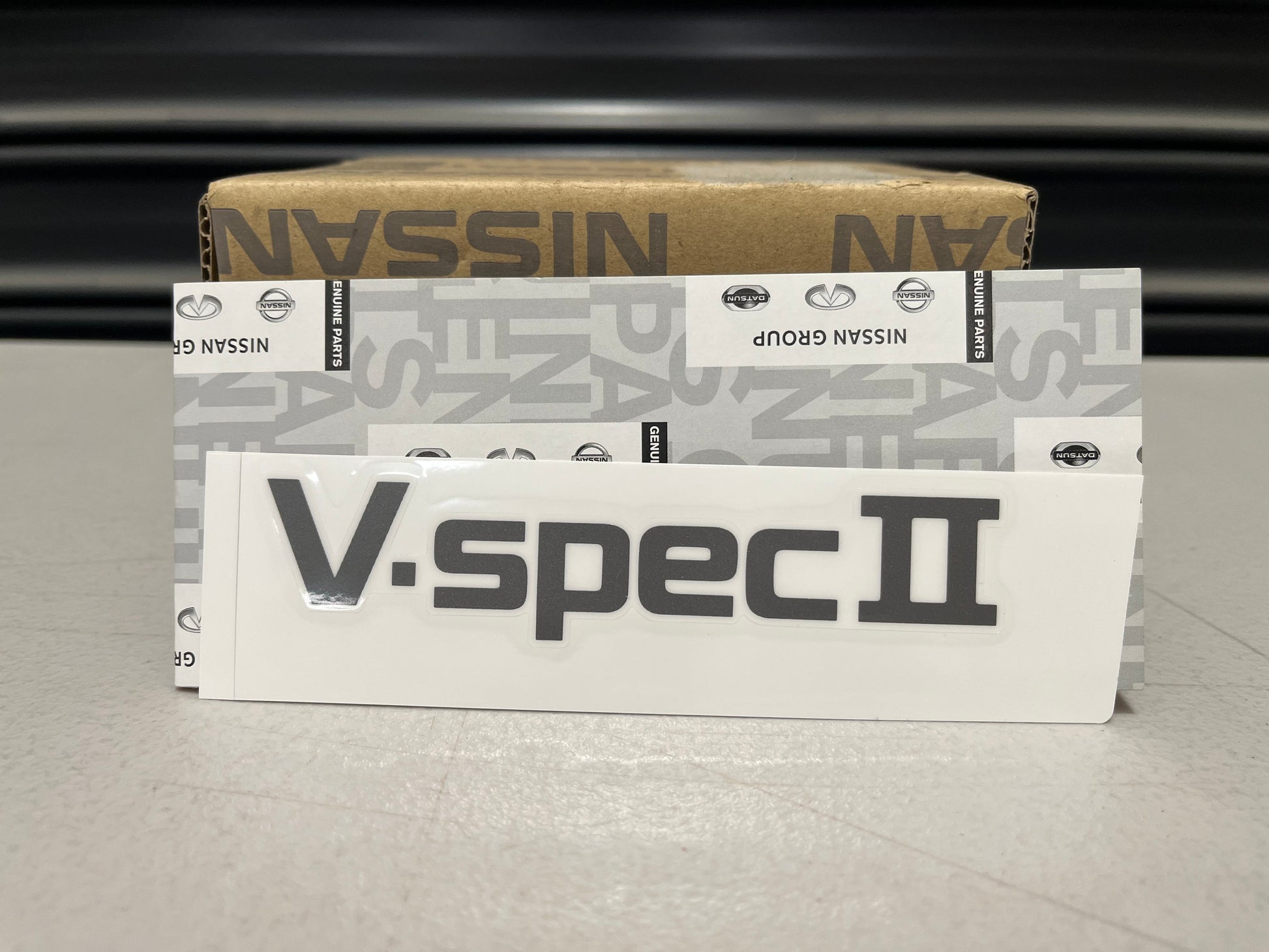Decal V-Spec Ii Boot Lid To Suit Nissan Skyline R32 Gtr 2 Emblems Badges And Decals