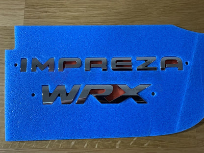 'Impreza WRX' Rear Emblem Set to suit Subaru Impreza WRX 2008-2014 GH - Vega Autosports