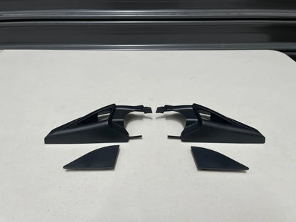 Inner Cover Side Mirror Set (4-Piece) To Suit Mitsubishi Lancer Evolution 7 / 8 9 Ct9A Interior