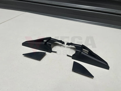 Inner Cover Side Mirror Set (4-Piece) To Suit Mitsubishi Lancer Evolution 7 / 8 9 Ct9A Interior