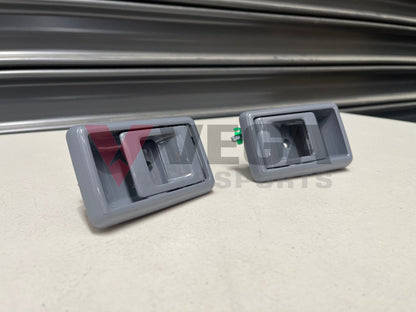 Inner Door Handle Set (Rhs / Lhs) Grey To Suit Landcruiser 78 79 70 Series 69205-10040-B7