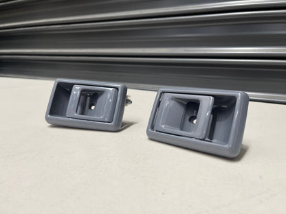 Inner Door Handle Set (Rhs / Lhs) Grey To Suit Landcruiser 78 79 70 Series 69205-10040-B7