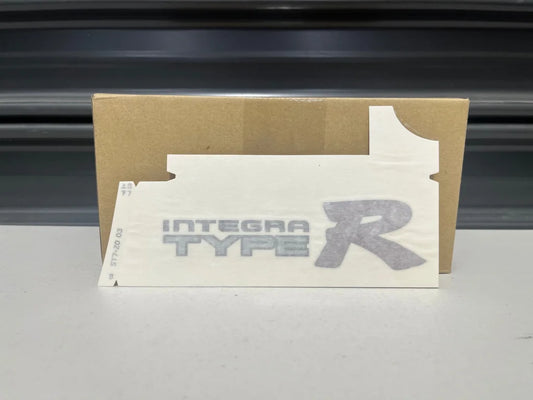 Integra Type-R Rear Decal To Suit Honda Dc2 75717-St7-Z01Za (Nh0 / Nh583M Y56) Emblems Badges And