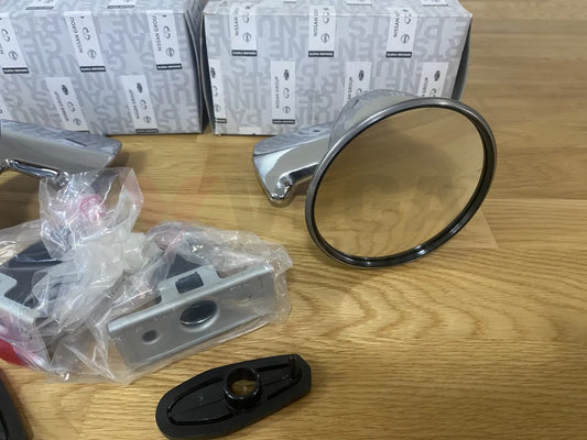 Jdm Fender Bullet Mirror Set Rhs & Lhs To Suit Datsun 510 240Z 280Z Exterior