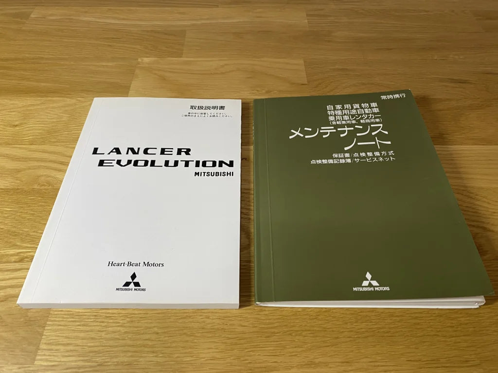 Jdm Owner Manual And Service To Suit Mitsubishi Lancer Evolution 7 Ct9A Emblems Badges Decals