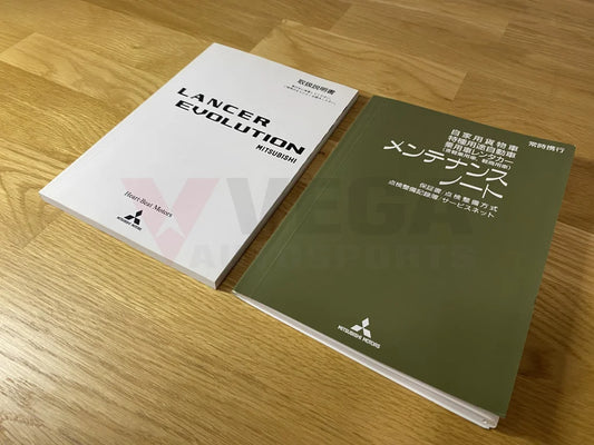 Jdm Owner Manual And Service To Suit Mitsubishi Lancer Evolution 7 Ct9A Emblems Badges Decals