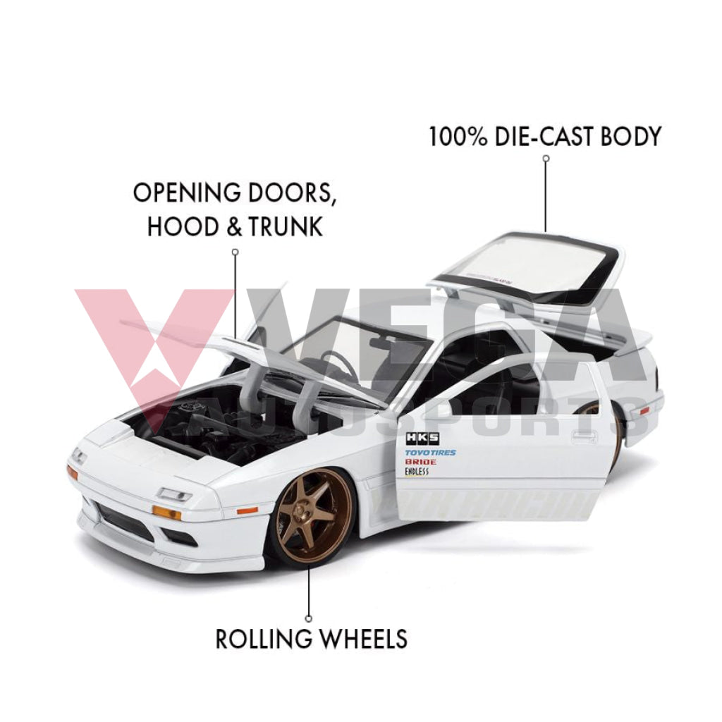 JDM Tuners - 1985 Mazda RX-7 (FC) 1:24 Scale Diecast Vehicle Merchanandise