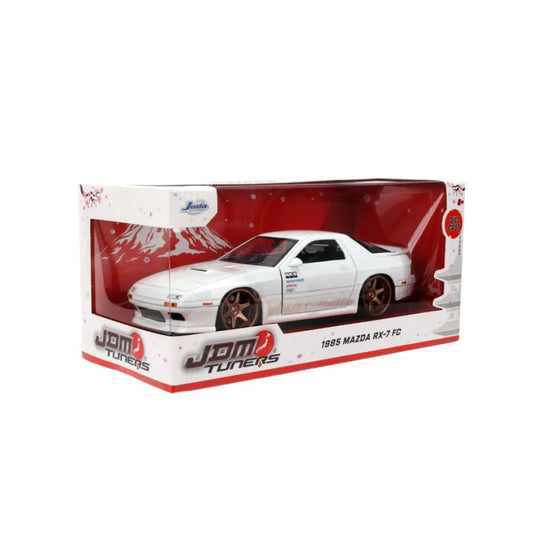JDM Tuners - 1985 Mazda RX-7 (FC) 1:24 Scale Diecast Vehicle Merchanandise