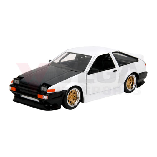 JDM Tuners - 1986 Toyota Trueno AE86 1:24 Scale Diecast Vehicle Merchanandise