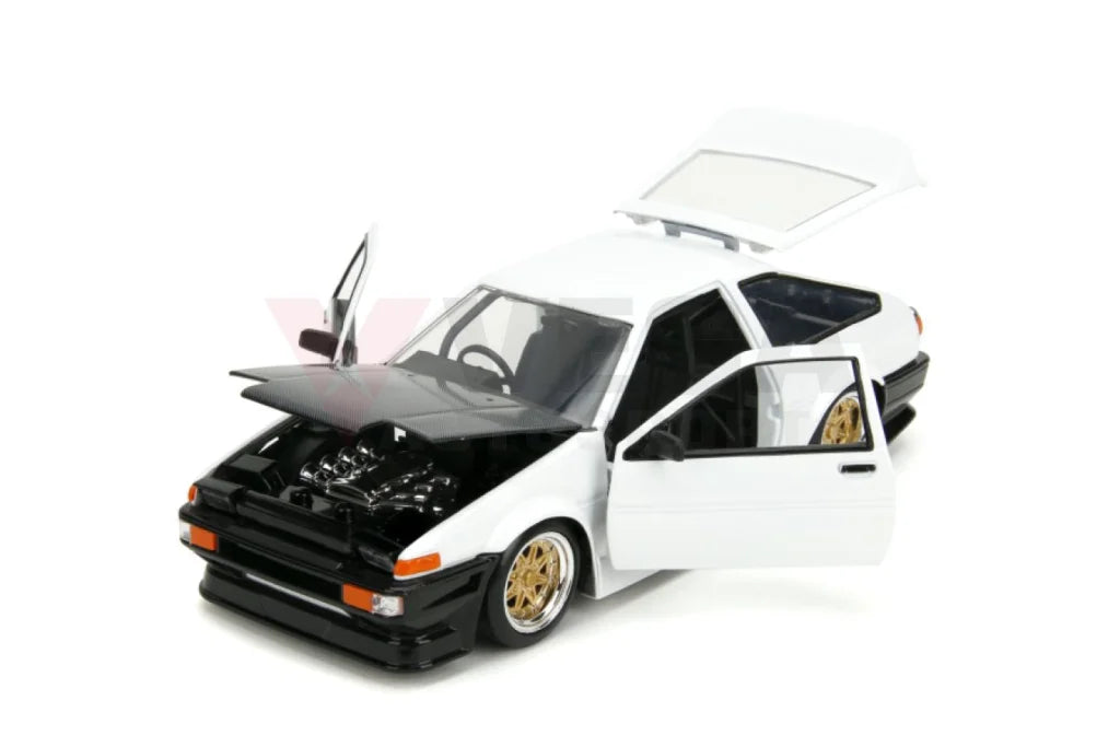 JDM Tuners - 1986 Toyota Trueno AE86 1:24 Scale Diecast Vehicle Merchanandise