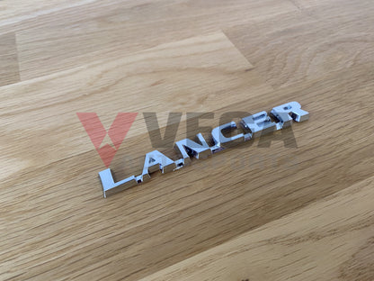 Lancer Chrome Rear Decal To Suit Mitsubishi Evolution 8 / 9 Ct9A Emblems Badges And Decals