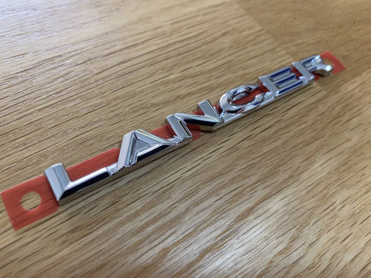 "Lancer" Silver Rear Decal to suit Mitsubishi Lancer Evolution 10 CZ4A - Vega Autosports