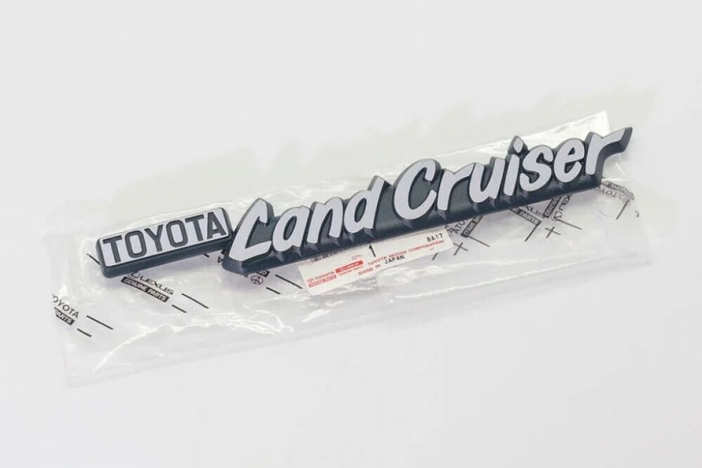 Landcruiser Front Guard Emblem To Suit Toyota 40 Series 1973 - 1980 75343 - 90351 Emblems Badges
