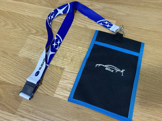 Lanyard / Id Holder Subaru Brz Merchandise Jdm Genuine