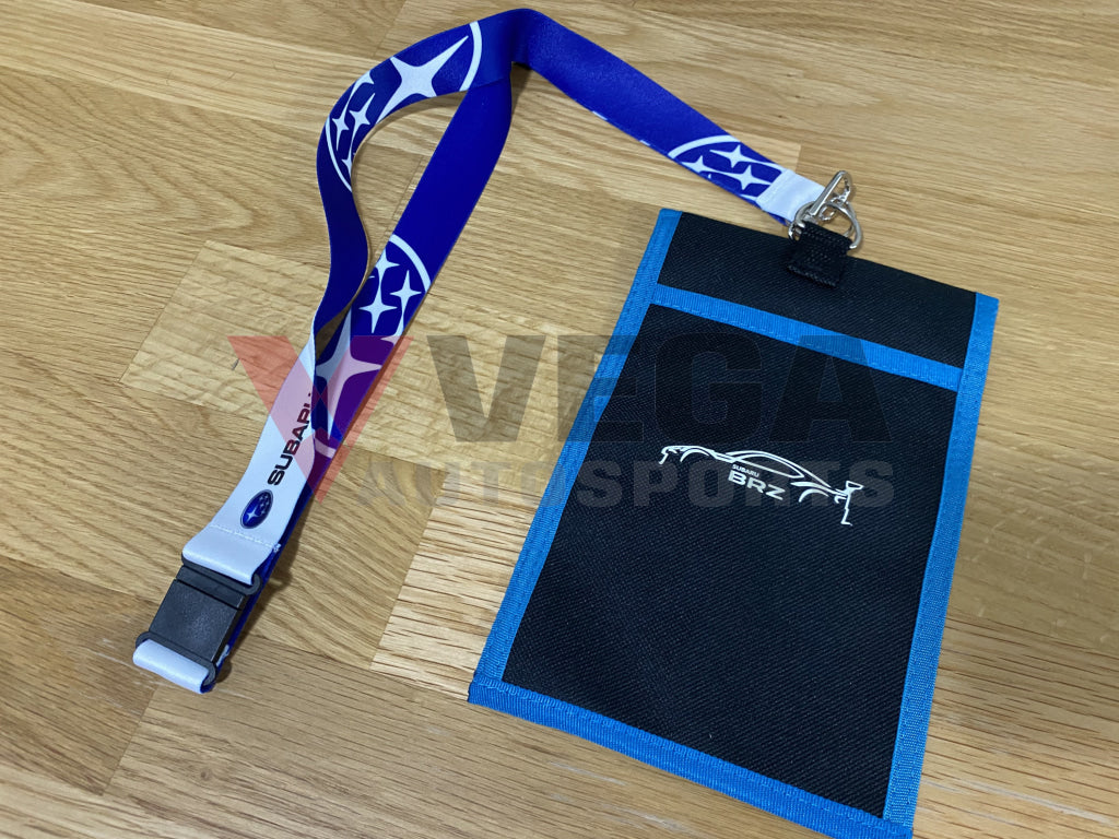 Lanyard / Id Holder Subaru Brz Merchandise Jdm Genuine