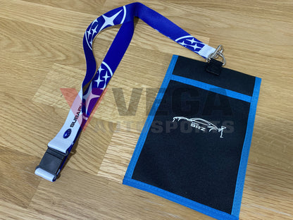 Lanyard / Id Holder Subaru Brz Merchandise Jdm Genuine