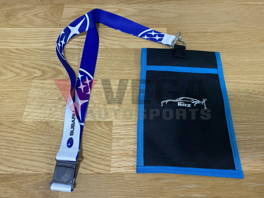 Lanyard / Id Holder Subaru Brz Merchandise Jdm Genuine
