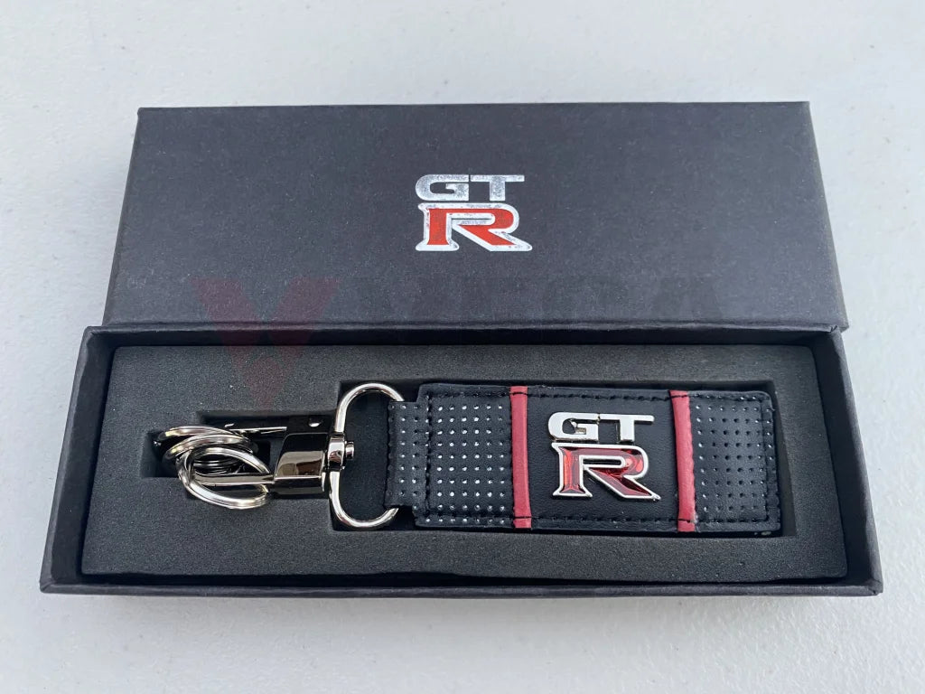Leather Gtr Key Ring Holder - Discontinued Limited Stock Genuine Nissan Merchandise