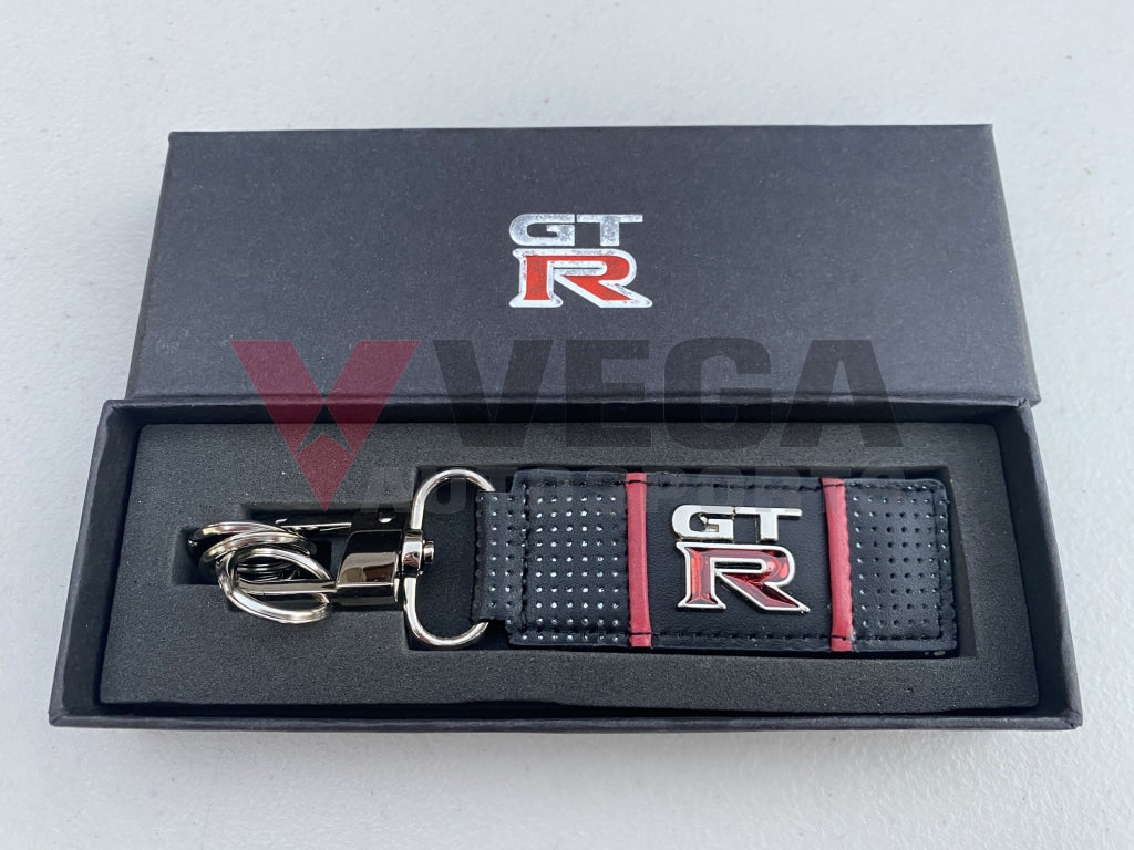 Leather Gtr Key Ring Holder - Discontinued Limited Stock Genuine Nissan Merchandise